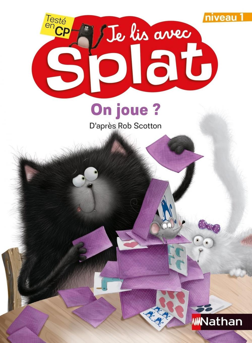 Big bigCover of On joue - Je lis avec Splat - CP Niveau 1 - Dès 6 ans