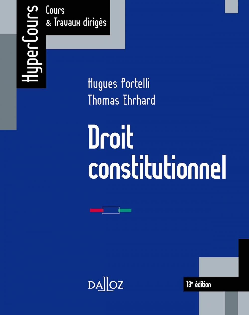 Big bigCover of Droit constitutionnel - 13e éd.