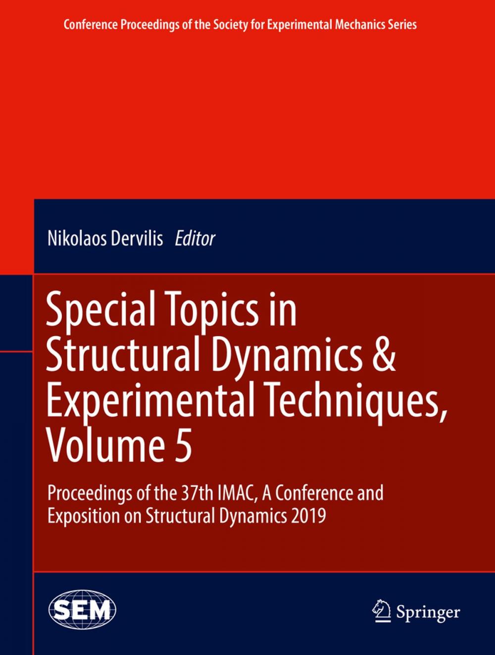 Big bigCover of Special Topics in Structural Dynamics & Experimental Techniques, Volume 5