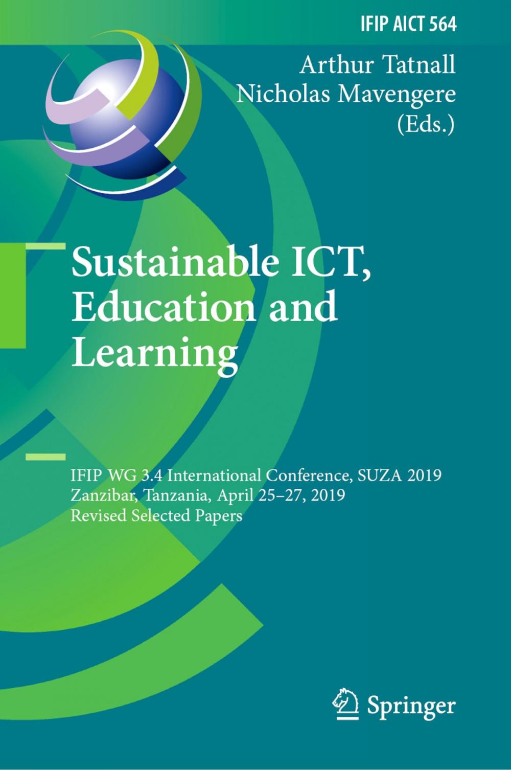 Big bigCover of Sustainable ICT, Education and Learning