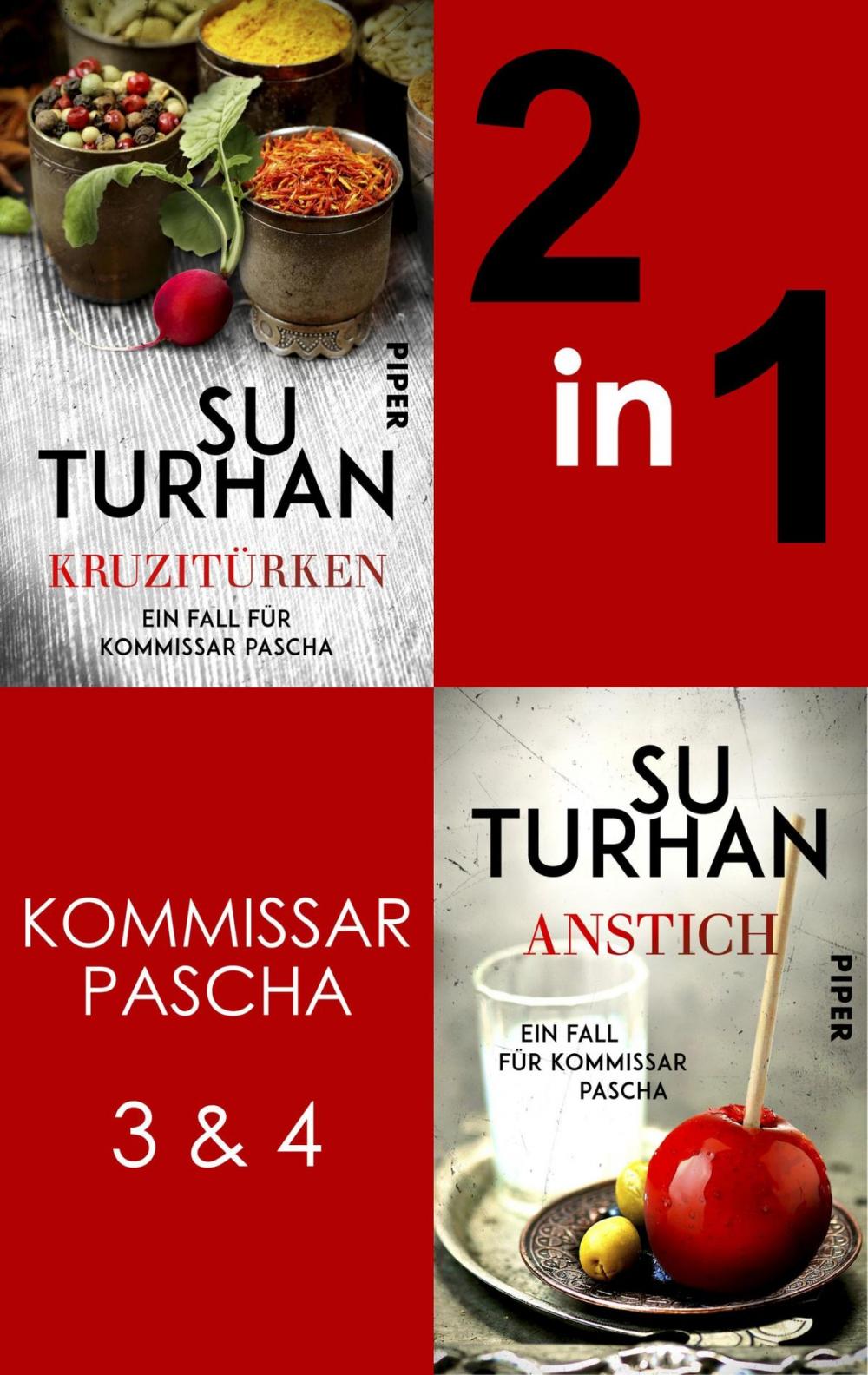 Big bigCover of Kruzitürken & Anstich (Komissar Pascha 3-4)