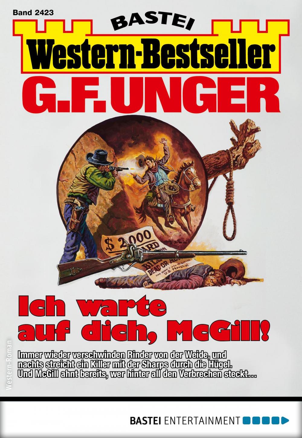 Big bigCover of G. F. Unger Western-Bestseller 2423 - Western