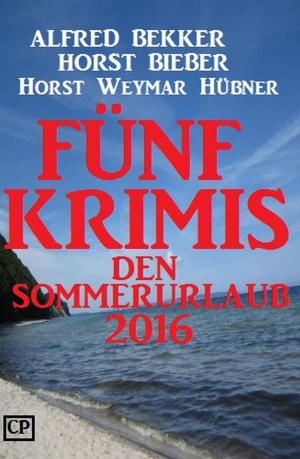 Cover of the book Fünf Krimis für den Sommerurlaub 2016 by Lisa Stowe