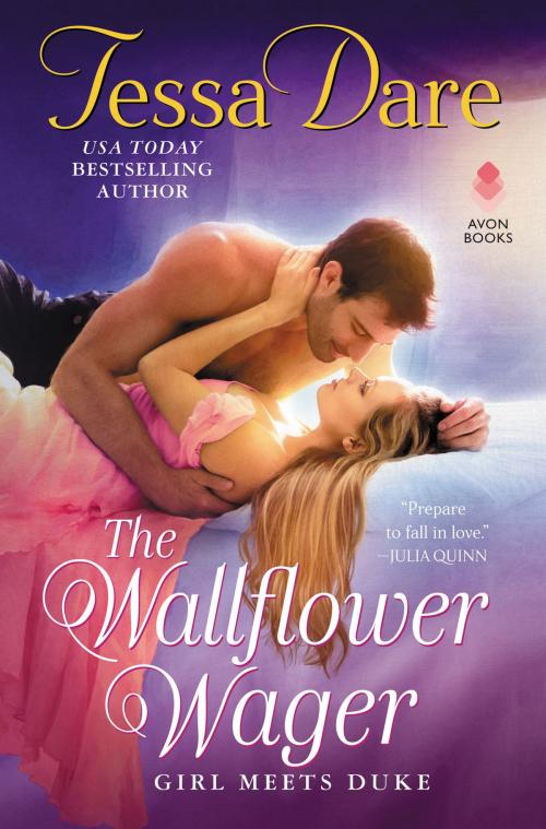 Cover of the book The Wallflower Wager by Tessa Dare, Avon