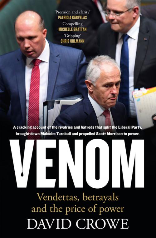 Cover of the book Venom by David Crowe, HarperCollins