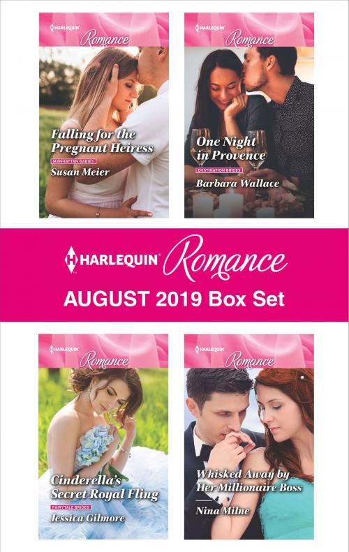 Cover of the book Harlequin Romance August 2019 Box Set by Susan Meier, Barbara Wallace, Jessica Gilmore, Nina Milne, Harlequin