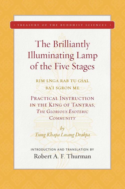 Cover of the book The Brilliantly Illuminating Lamp of the Five Stages by Tsong Khapa, Wisdom Publications