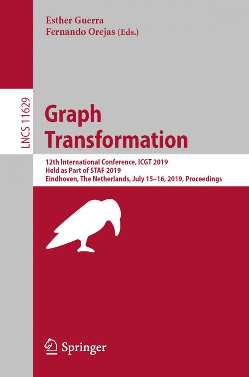 Cover of the book Graph Transformation by , Springer International Publishing