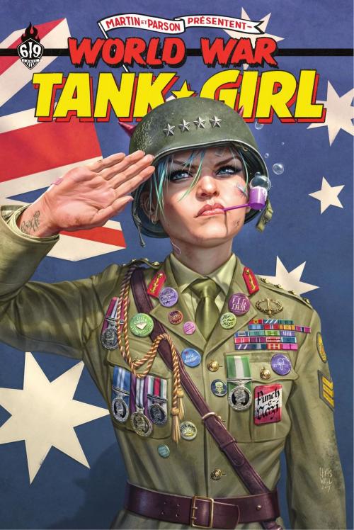 Cover of the book Tank Girl - World War by Alan Martin, Ankama