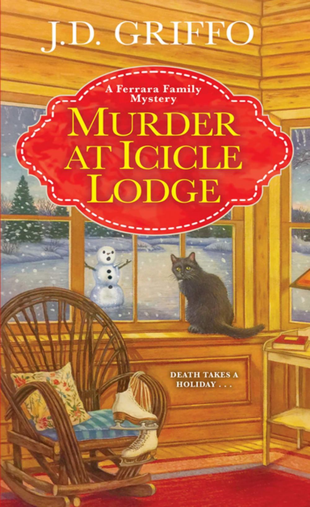 Big bigCover of Murder at Icicle Lodge