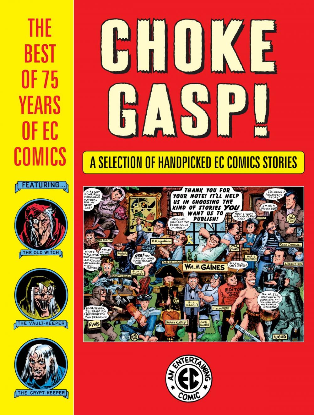 Big bigCover of Choke Gasp! The Best of 75 Years of EC Comics