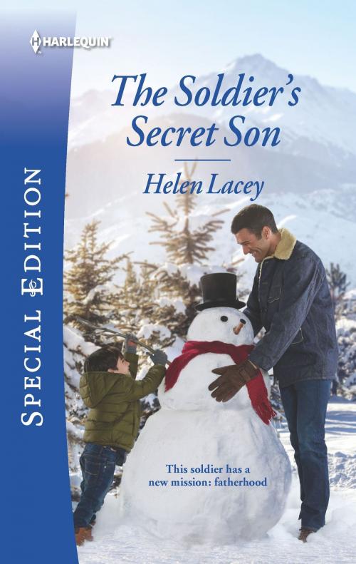 Cover of the book The Soldier's Secret Son by Helen Lacey, Harlequin
