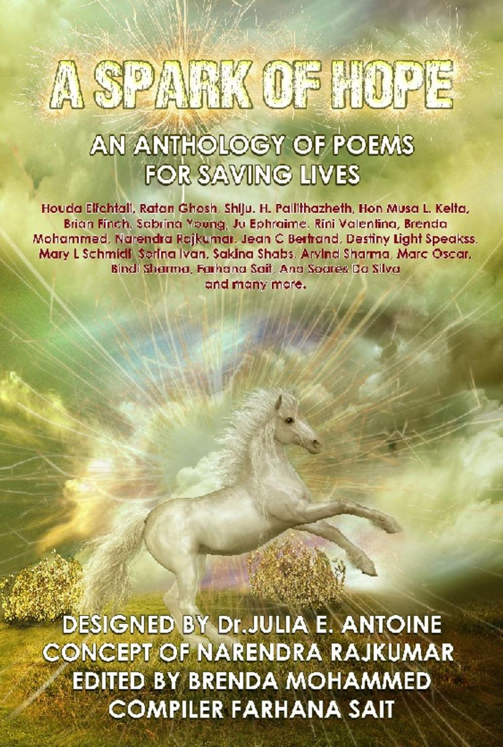 Big bigCover of A Spark of Hope: An Anthology of Poems for Saving Lives