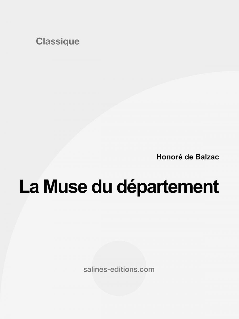 Big bigCover of La Muse du département