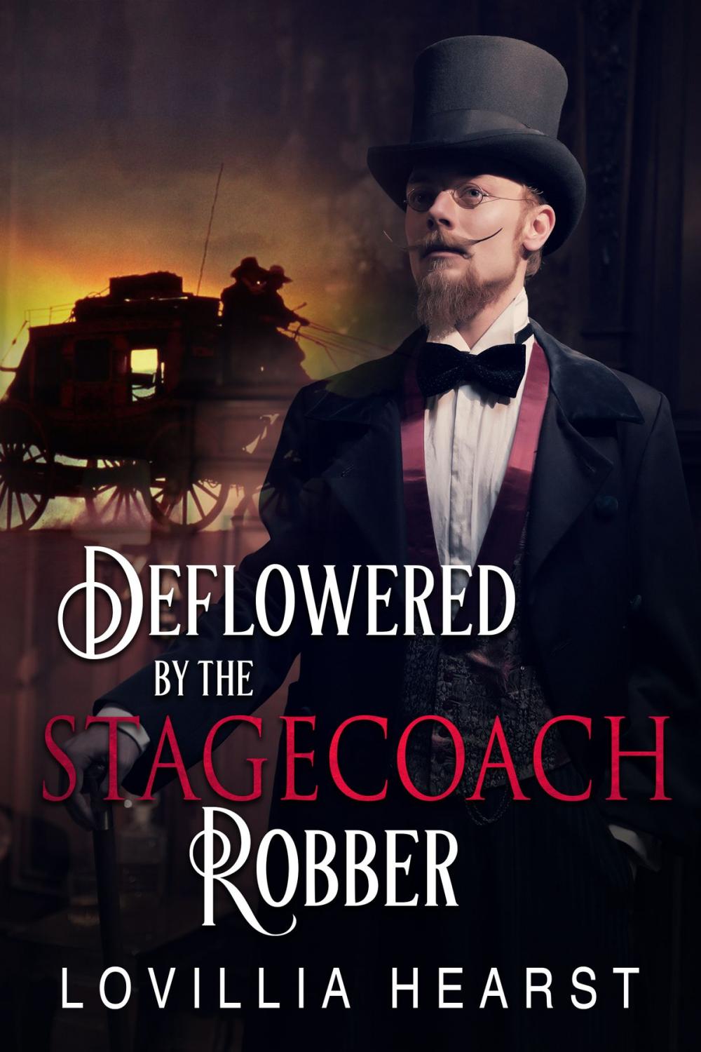 Big bigCover of Deflowered By The Stagecoach Robber