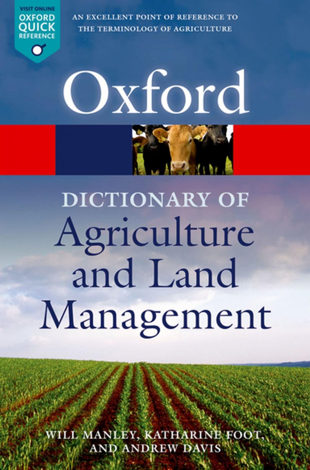 Big bigCover of A Dictionary of Agriculture and Land Management