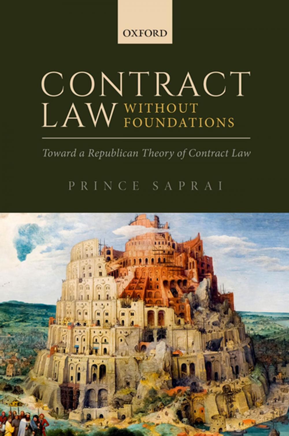 Big bigCover of Contract Law Without Foundations