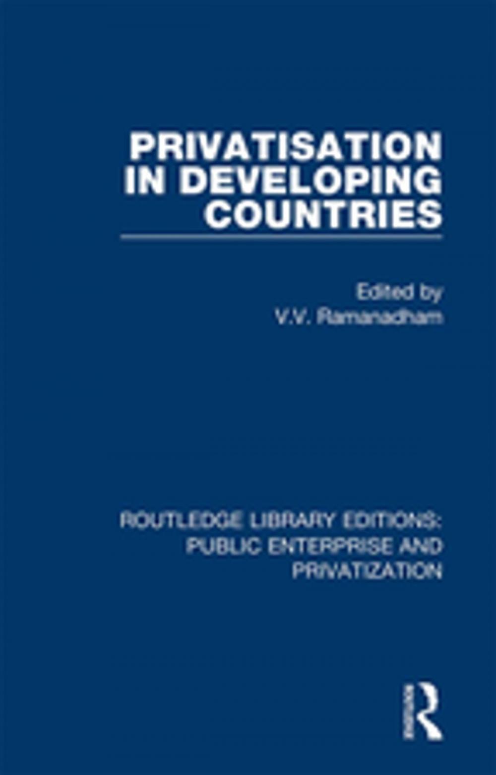 Big bigCover of Privatisation in Developing Countries