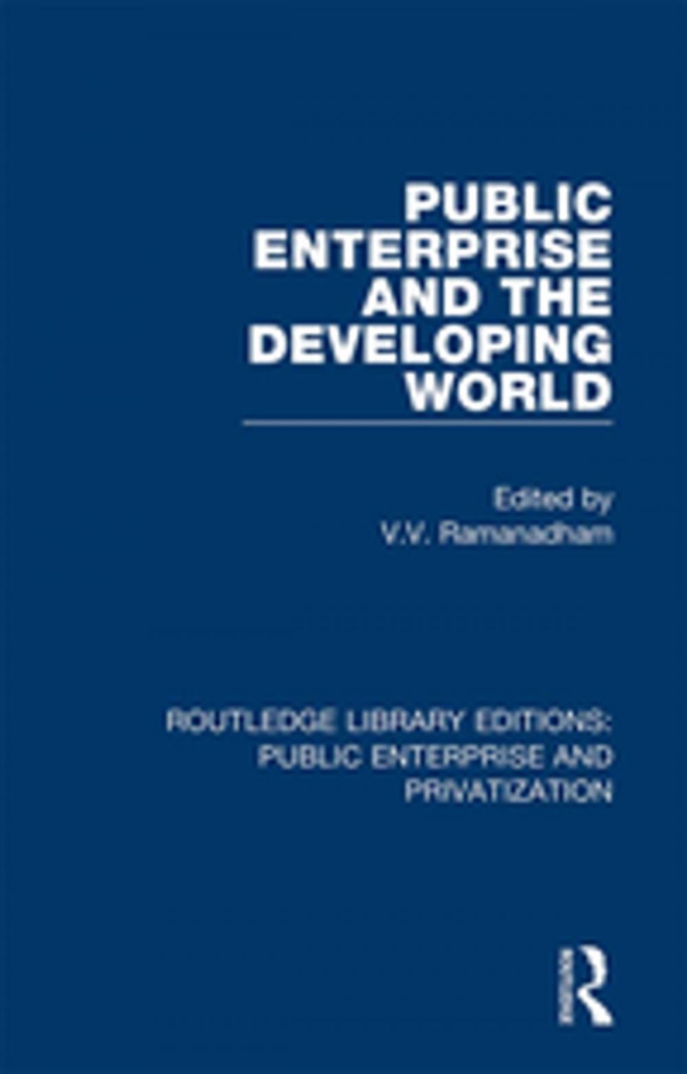 Big bigCover of Public Enterprise and the Developing World