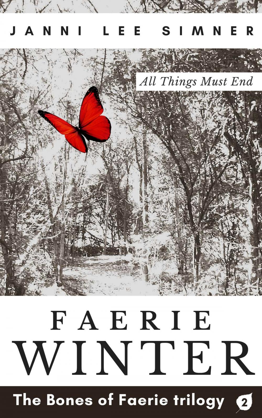 Big bigCover of Faerie Winter: Book 2 of the Bones of Faerie trilogy