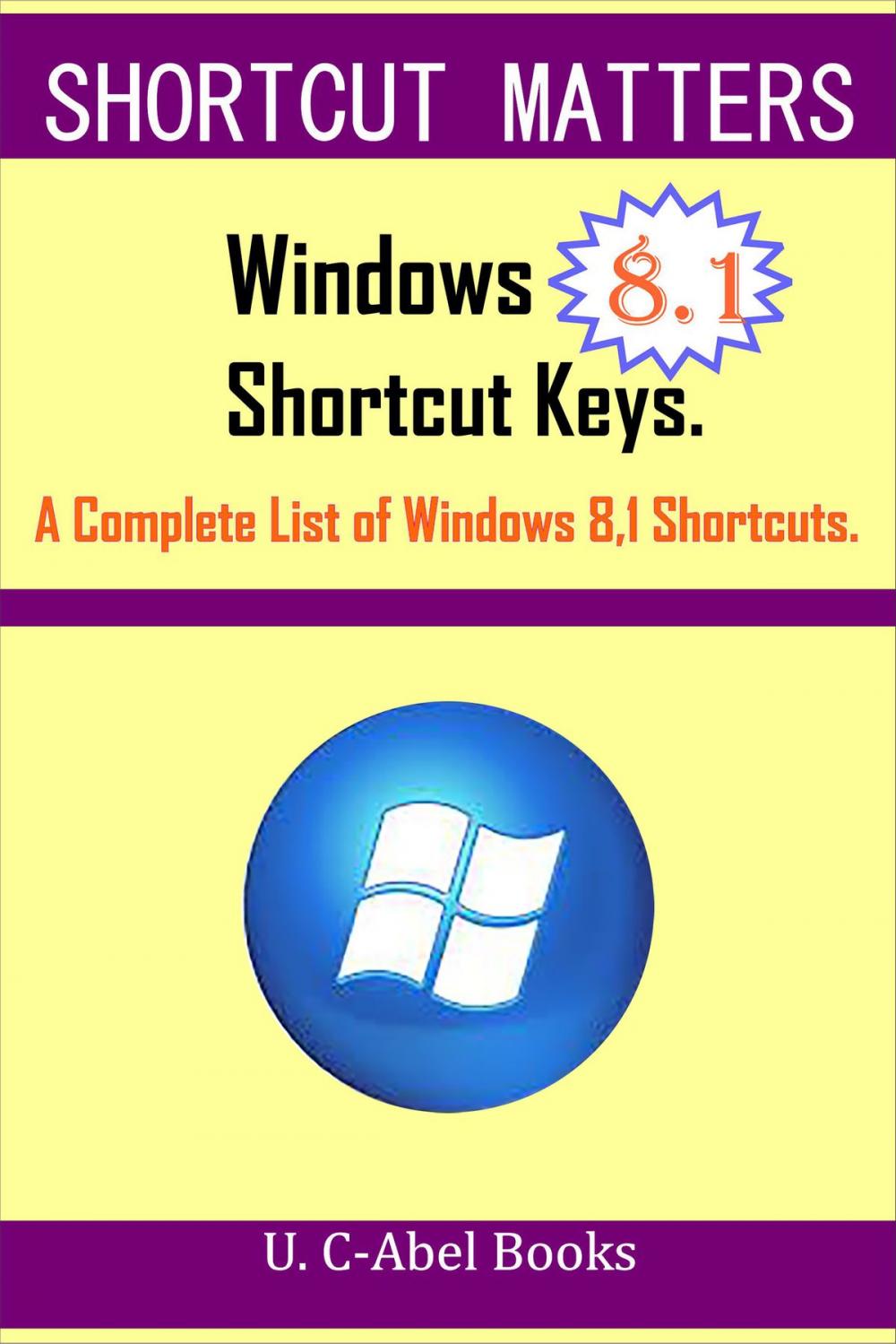 Big bigCover of Windows 8.1 Shortcut Keys