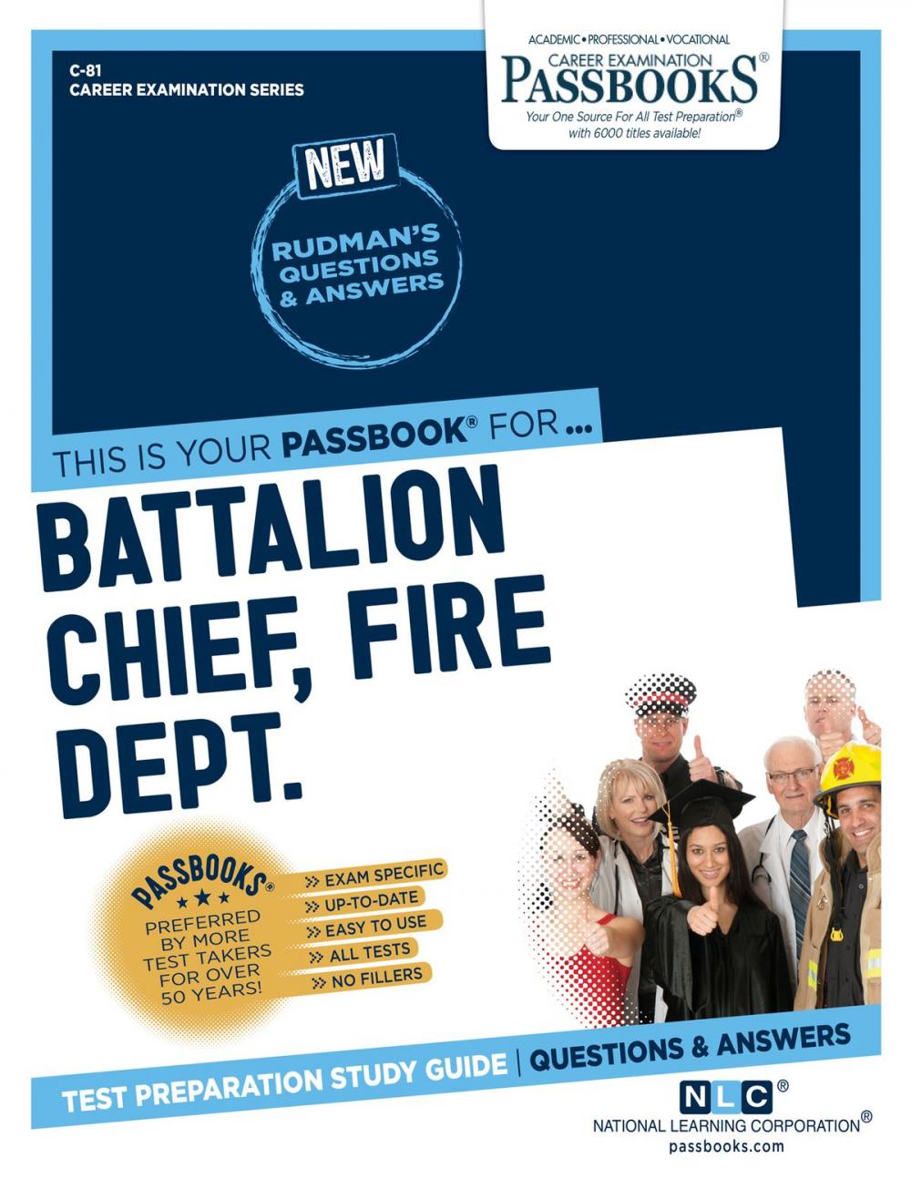 Big bigCover of Battalion Chief, Fire Department