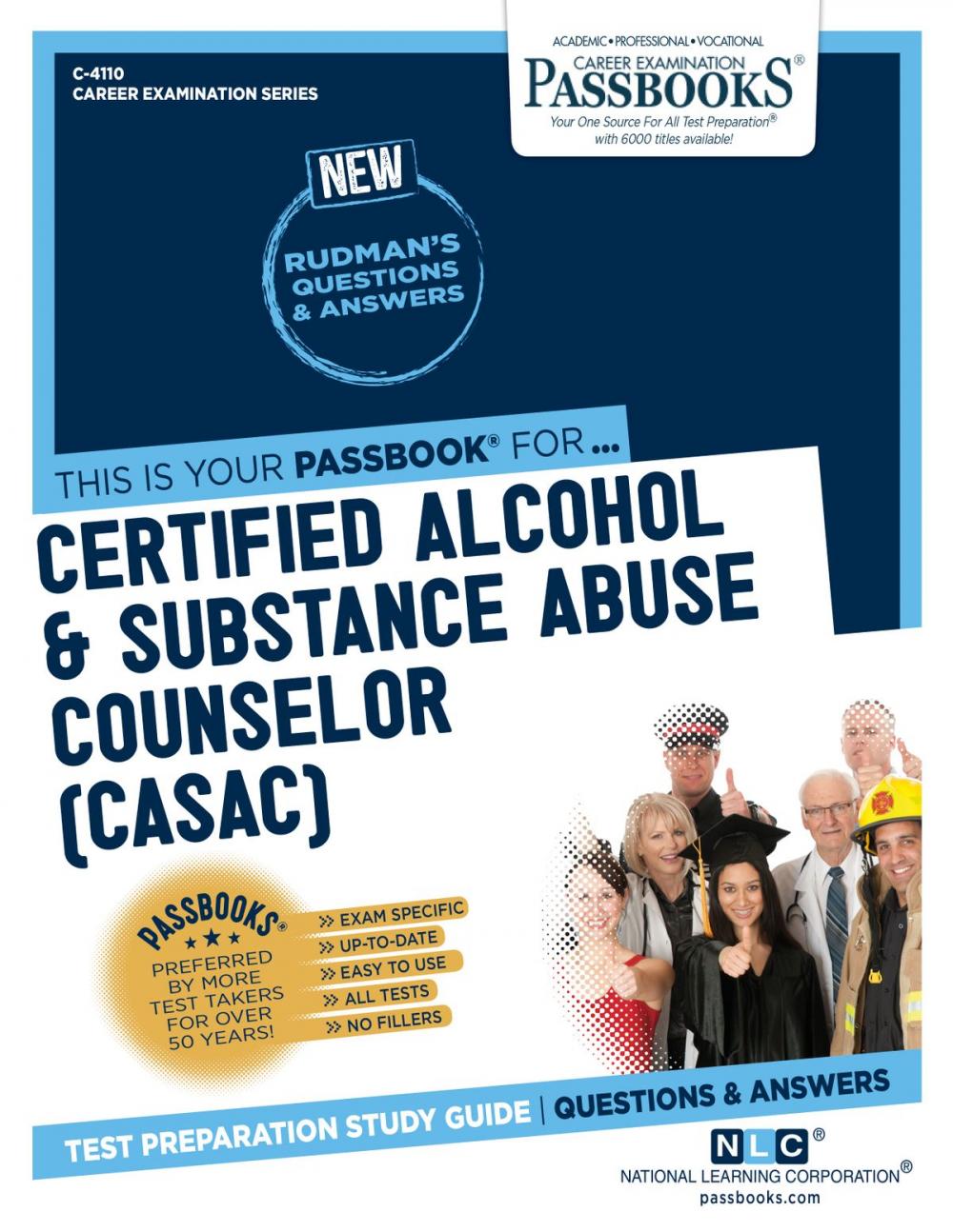 Big bigCover of Certified Alcohol & Substance Abuse Counselor (CASAC)