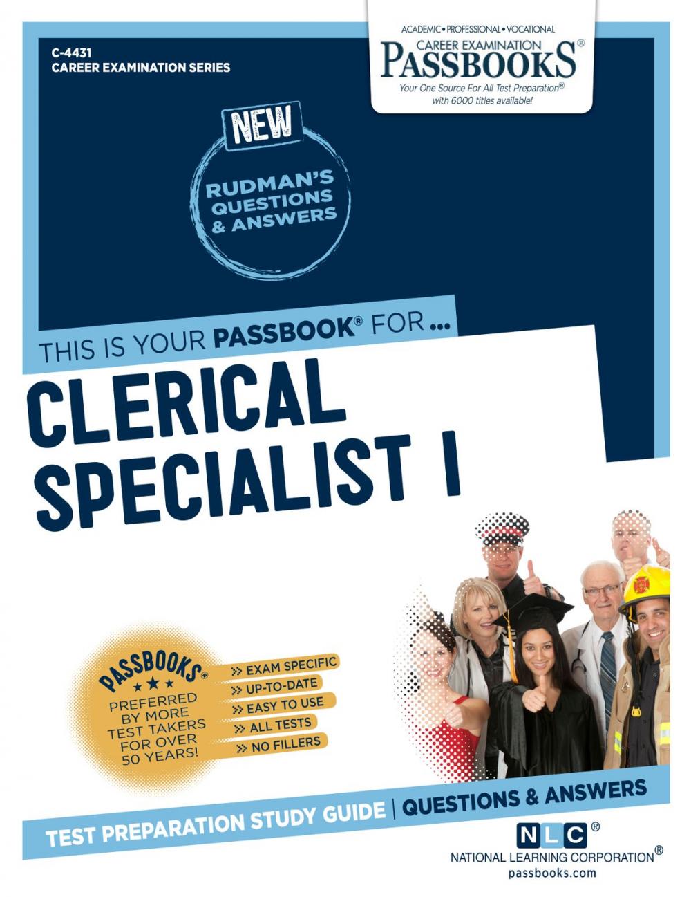 Big bigCover of Clerical Specialist I