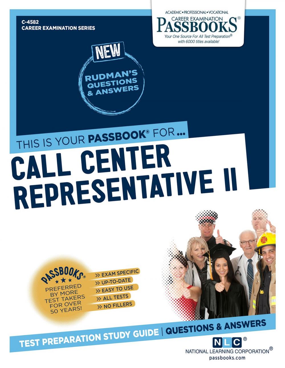 Big bigCover of Call Center Representative II