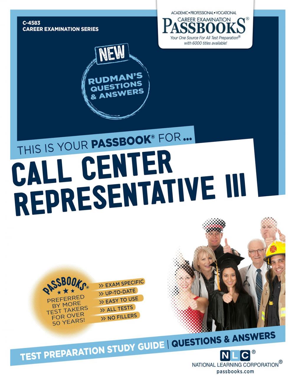 Big bigCover of Call Center Representative III