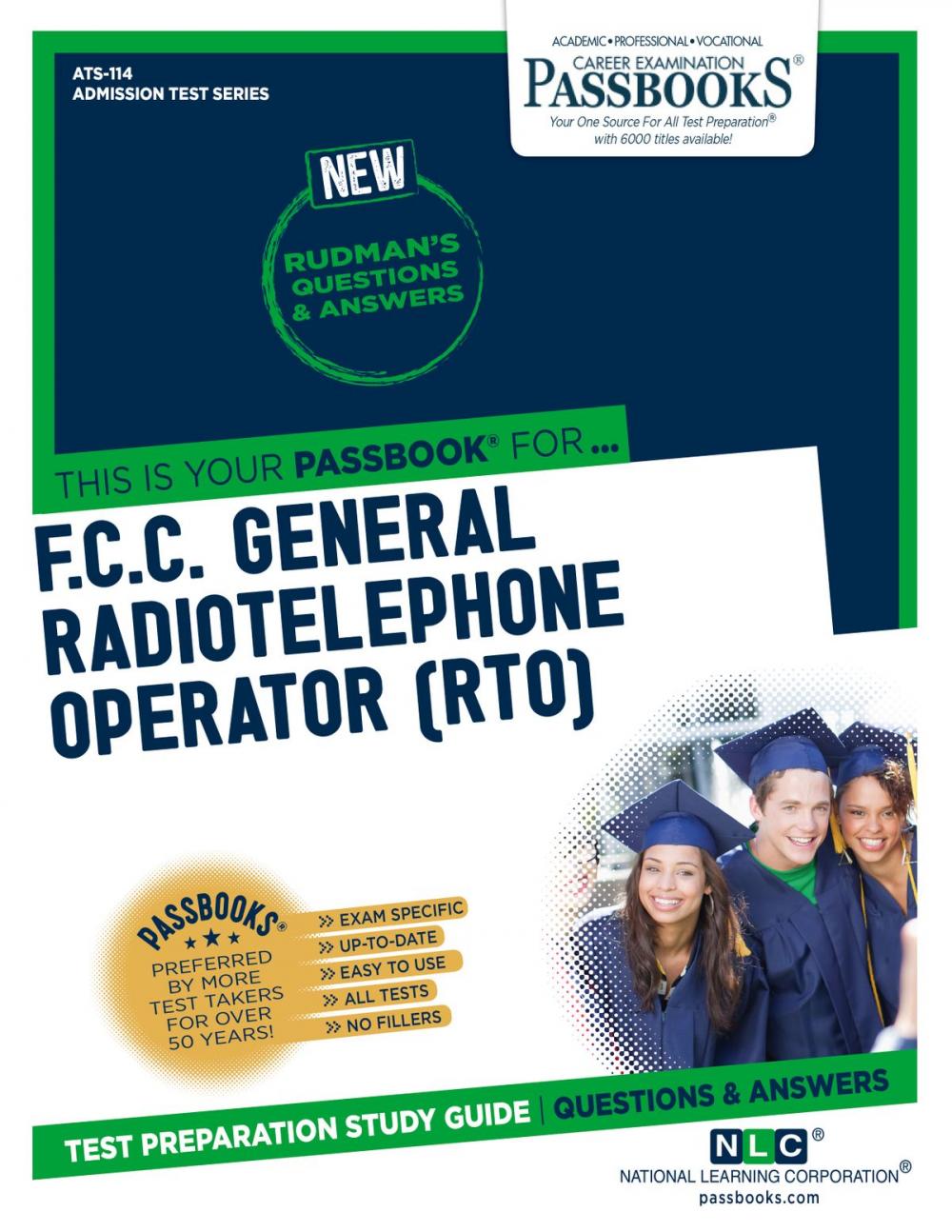 Big bigCover of F.C.C. GENERAL RADIOTELEPHONE OPERATOR (RTO)