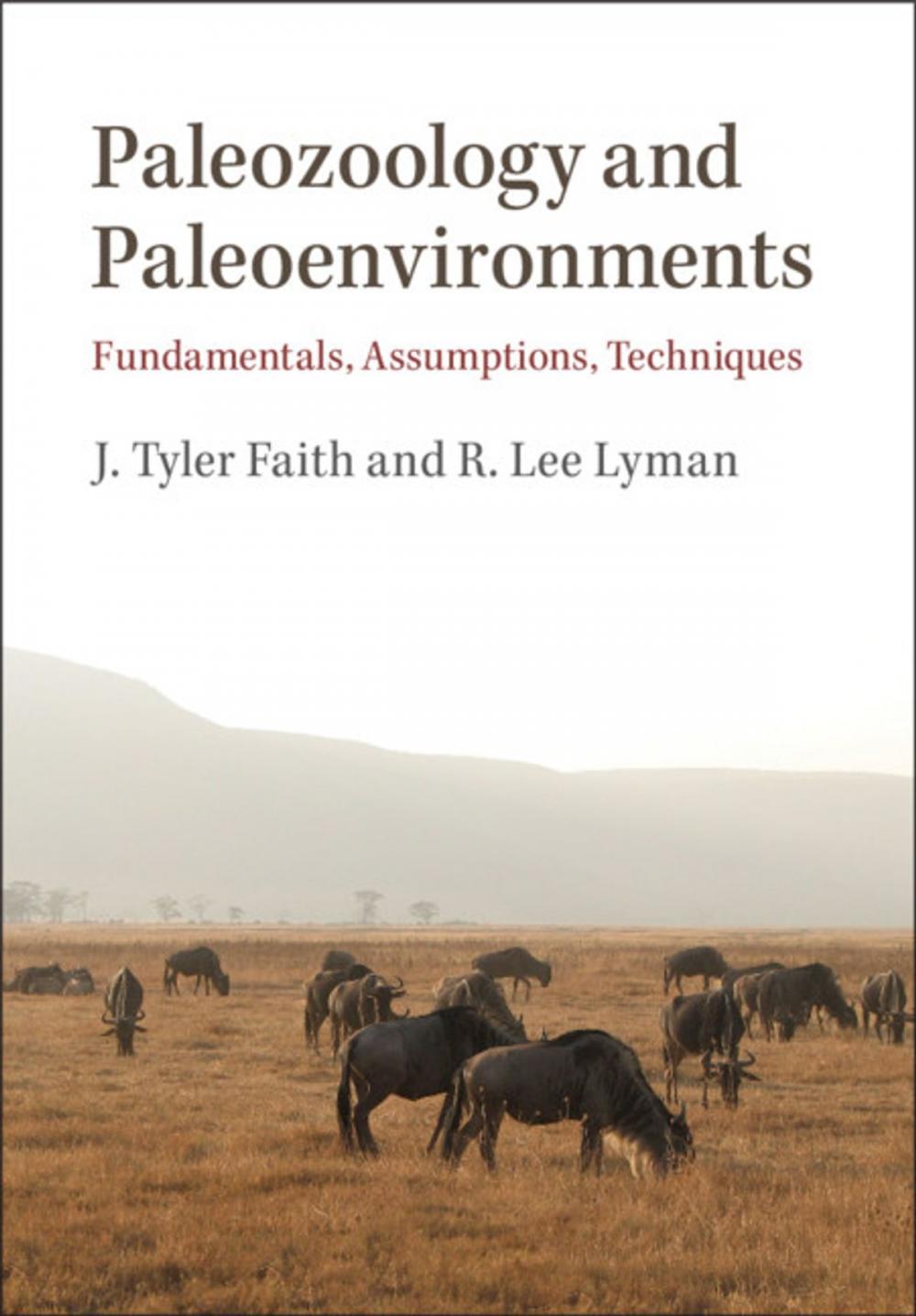 Big bigCover of Paleozoology and Paleoenvironments