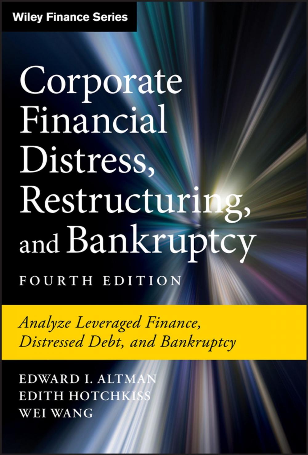 Big bigCover of Corporate Financial Distress, Restructuring, and Bankruptcy