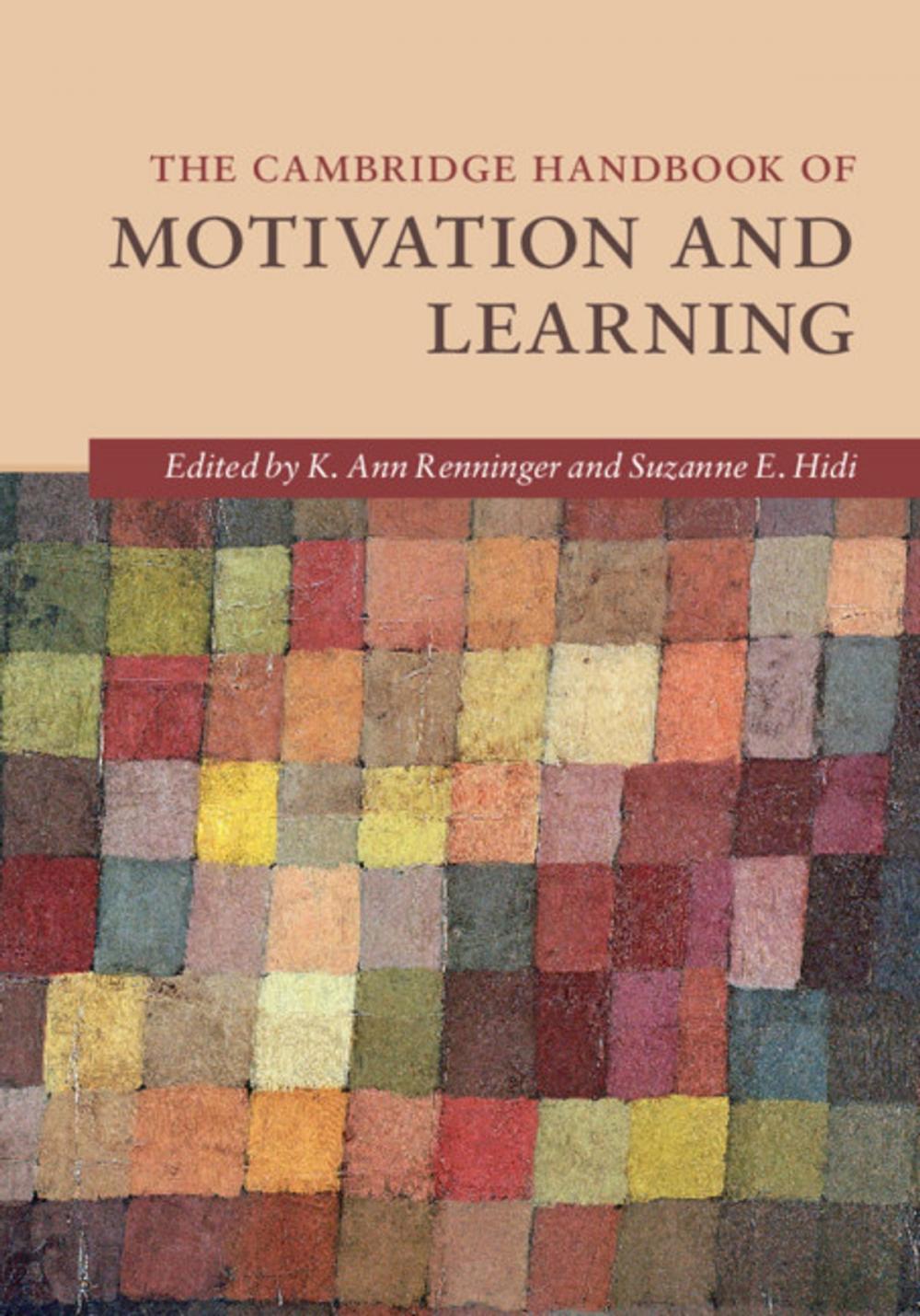 Big bigCover of The Cambridge Handbook of Motivation and Learning