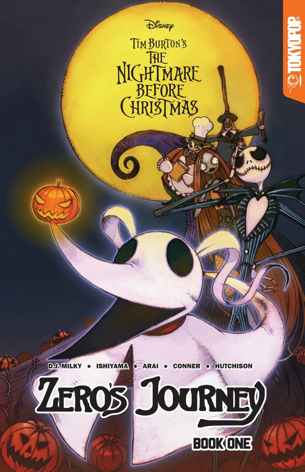 Big bigCover of Disney Manga: Tim Burton's The Nightmare Before Christmas -- Zero's Journey GN 1