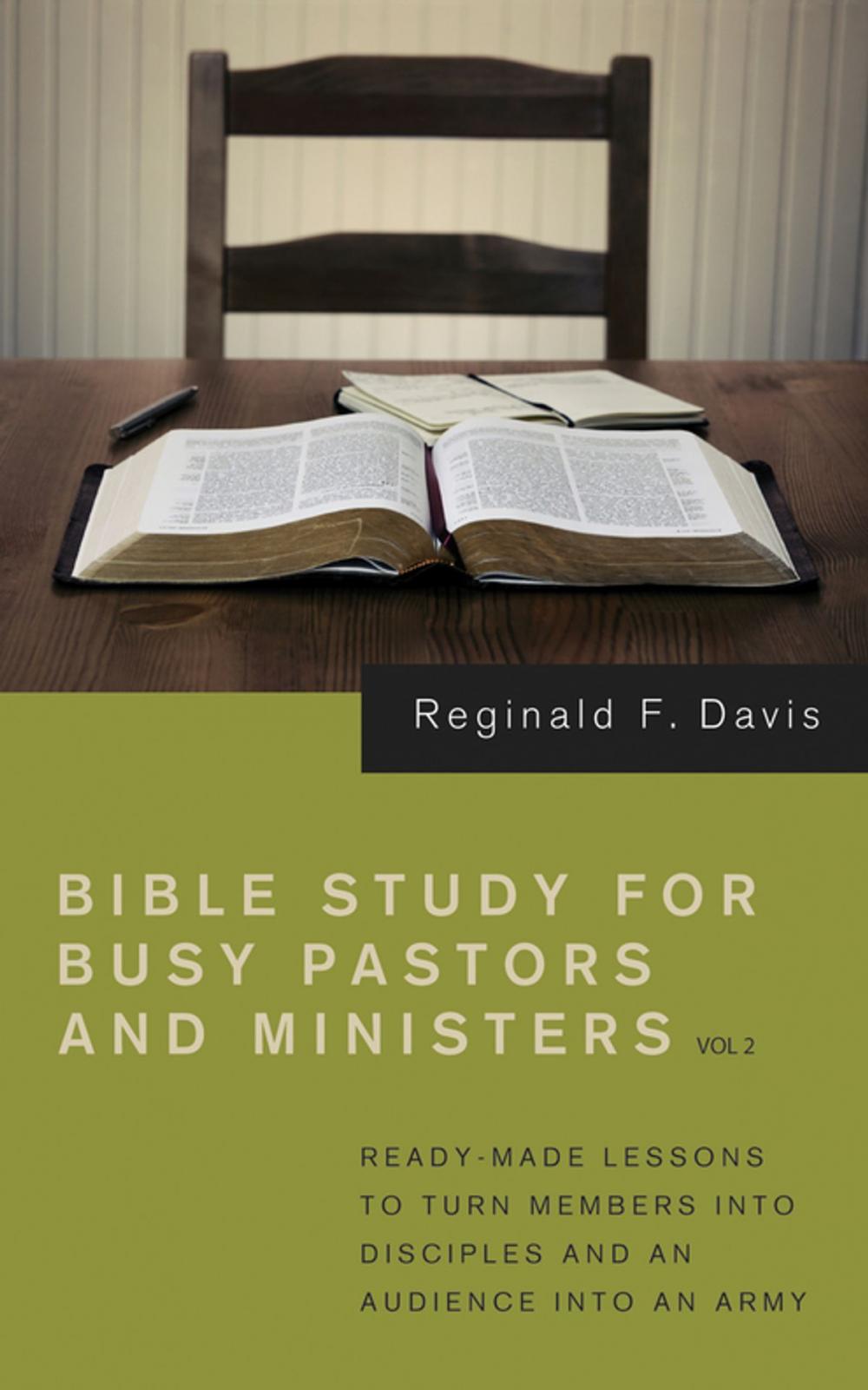 Big bigCover of Bible Study for Busy Pastors and Ministers, Volume 2