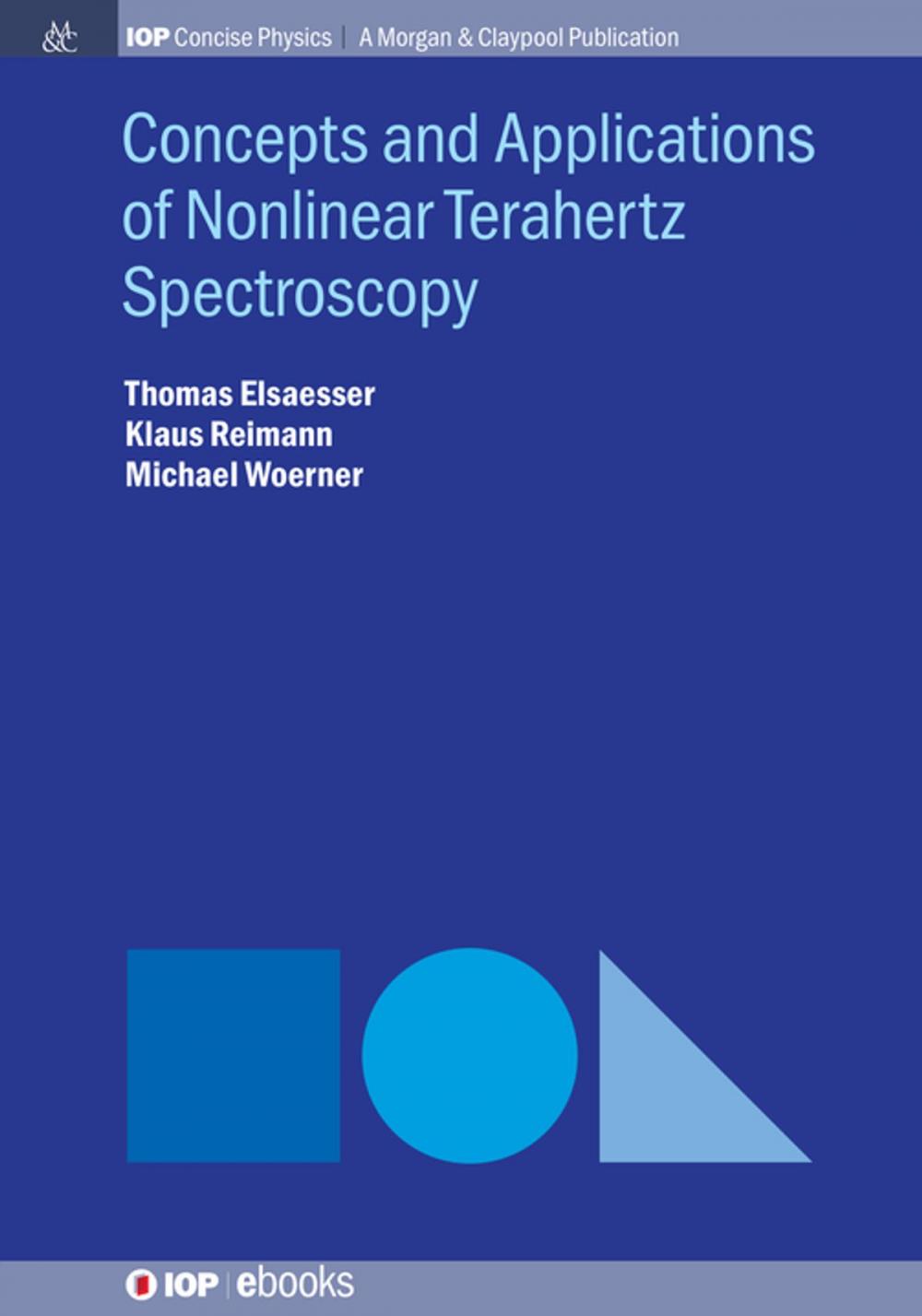 Big bigCover of Concepts and Applications of Nonlinear Terahertz Spectroscopy