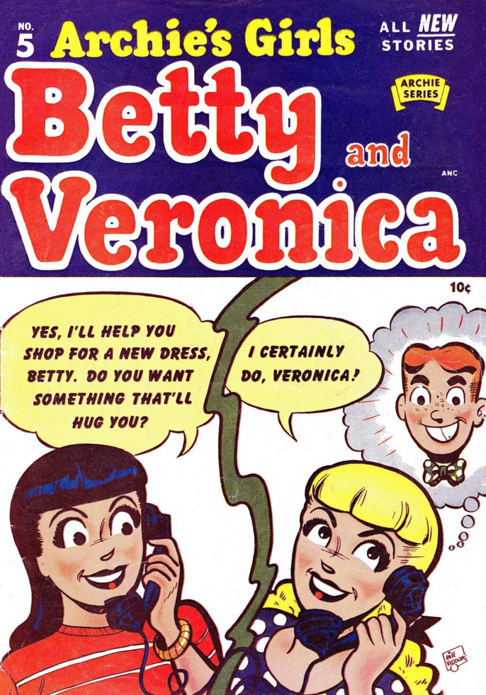 Big bigCover of Archie's Girls Betty & Veronica #5