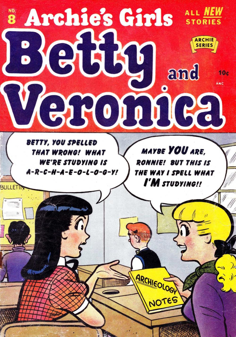 Big bigCover of Archie's Girls Betty & Veronica #8