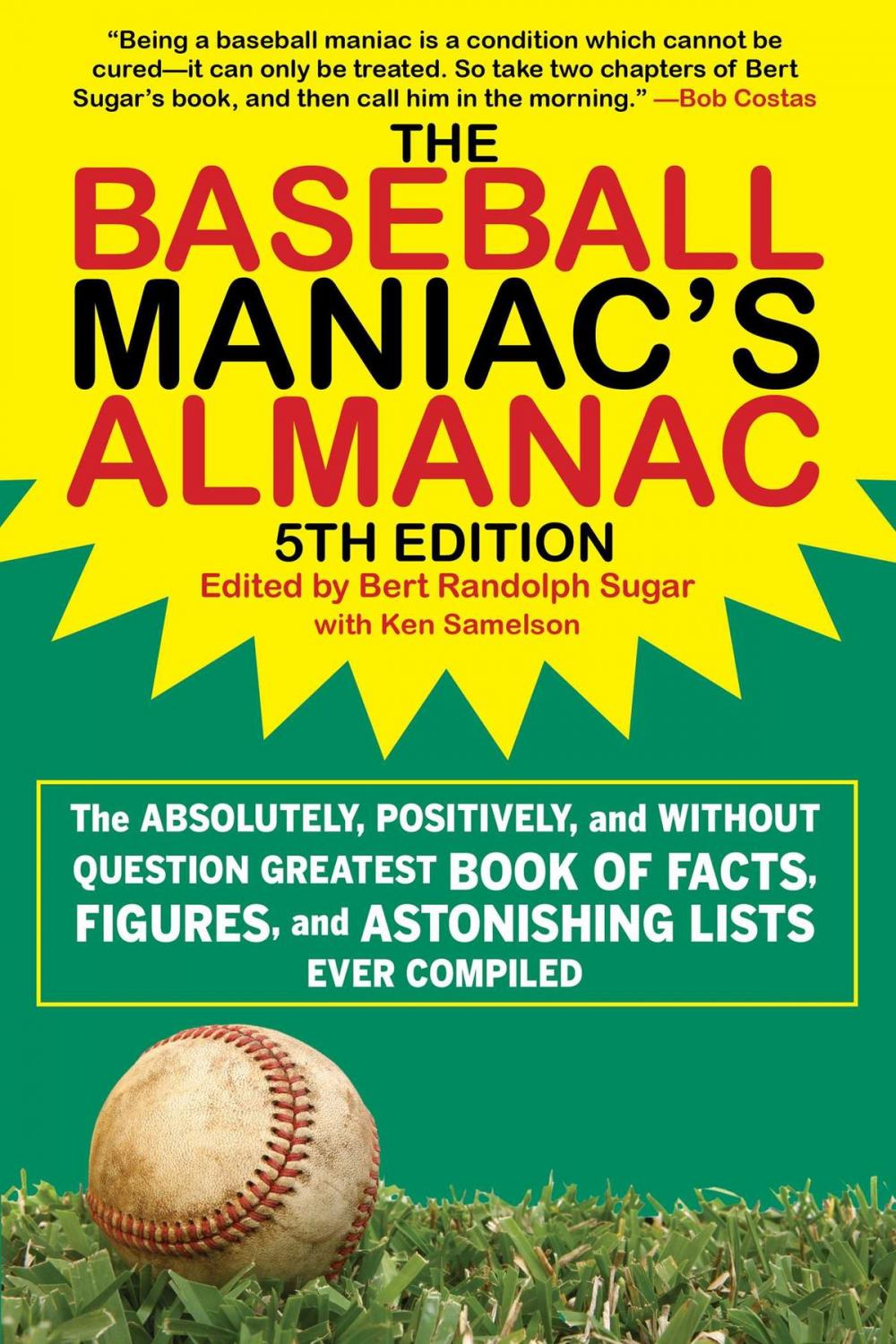 Big bigCover of The Baseball Maniac's Almanac