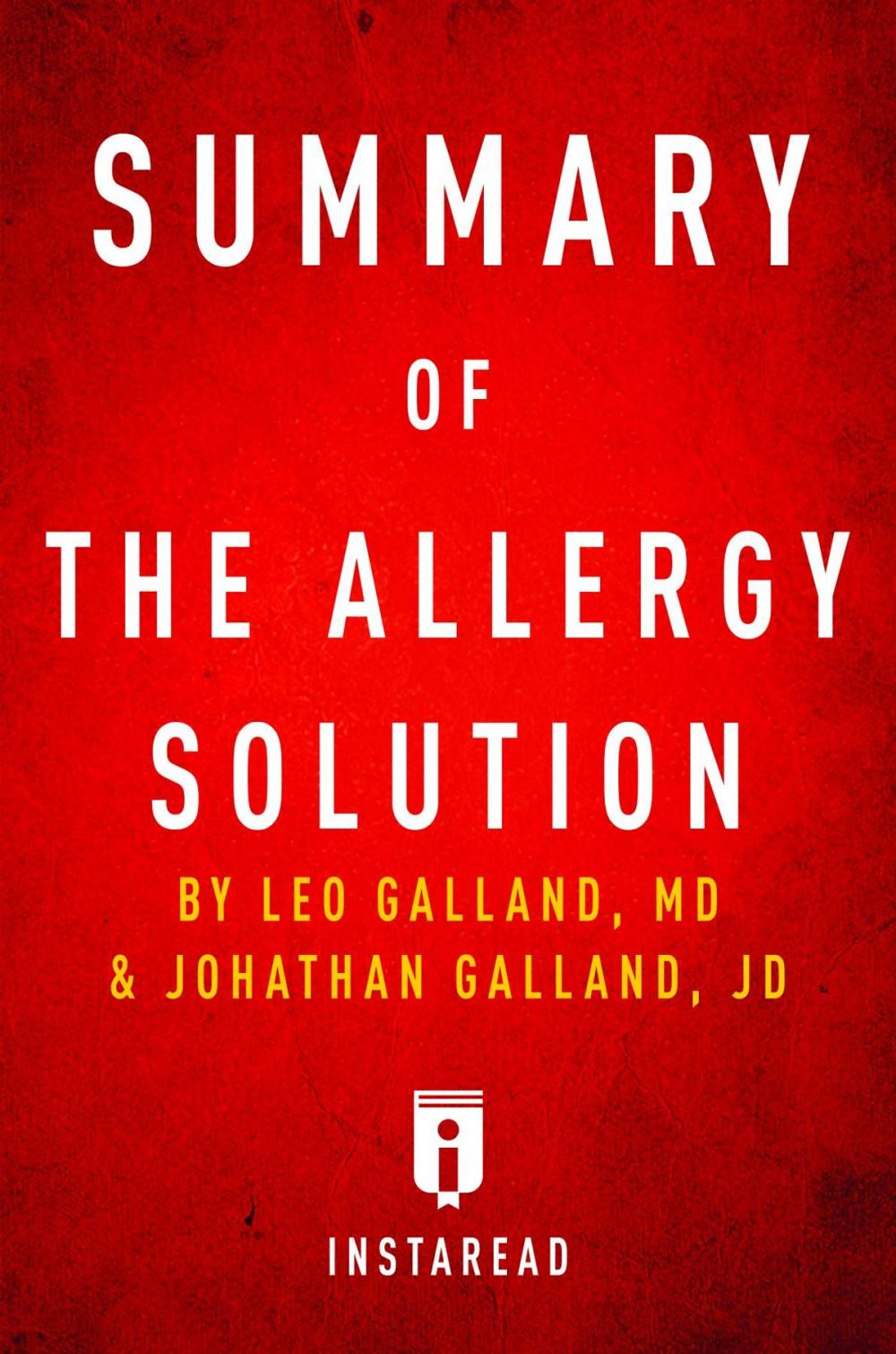 Big bigCover of Summary of The Allergy Solution