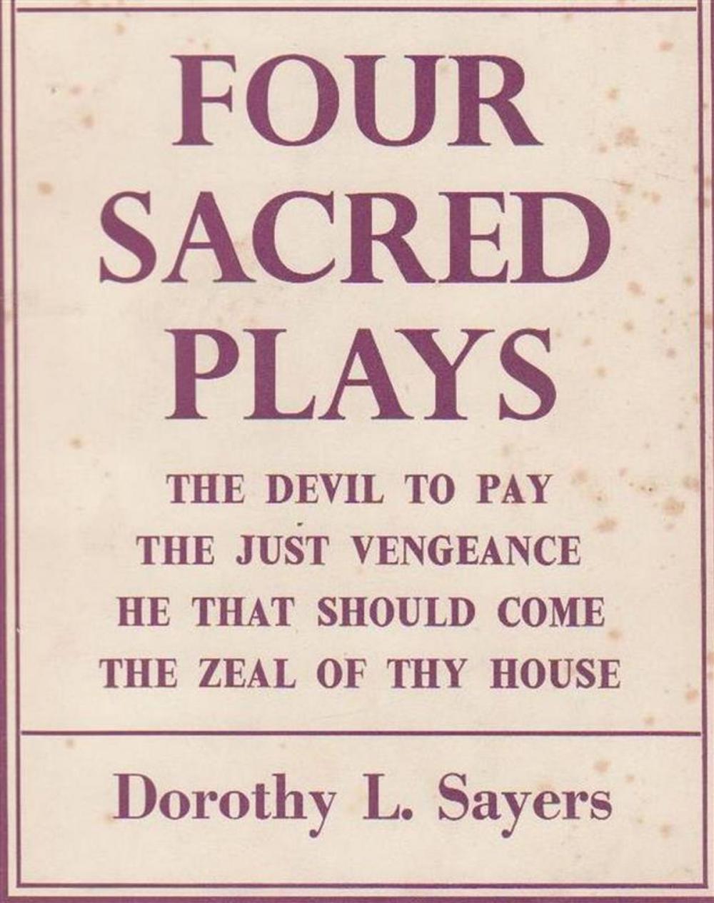 Big bigCover of Four Sacred Plays