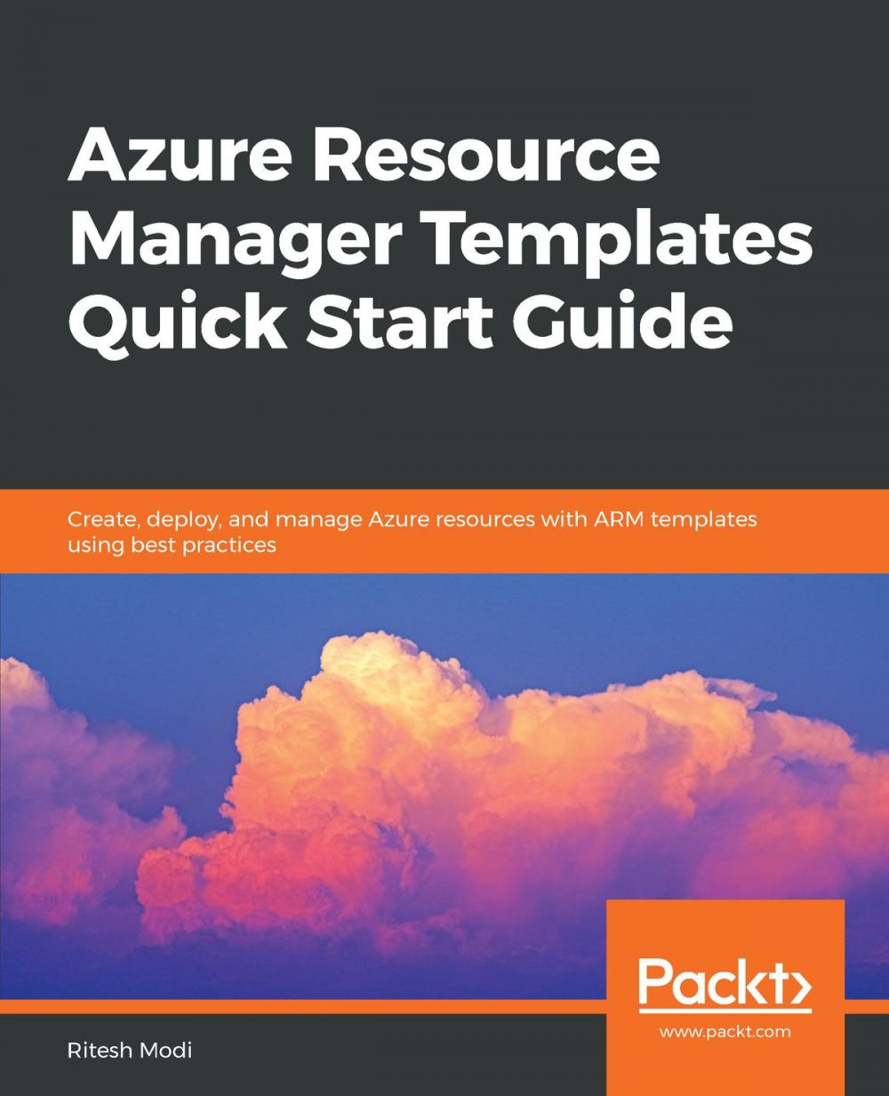 Big bigCover of Azure Resource Manager Templates Quick Start Guide