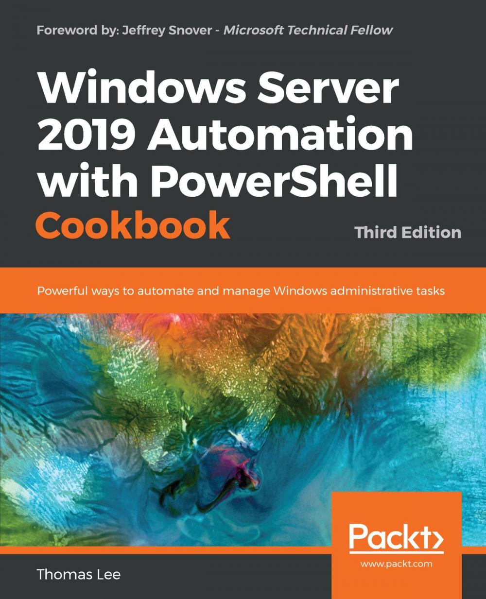 Big bigCover of Windows Server 2019 Automation with PowerShell Cookbook