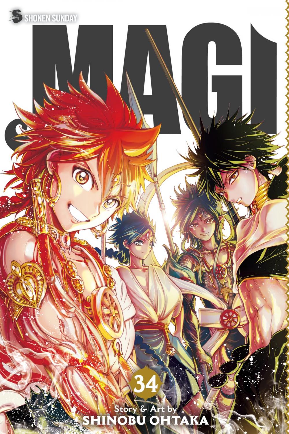 Big bigCover of Magi: The Labyrinth of Magic, Vol. 34