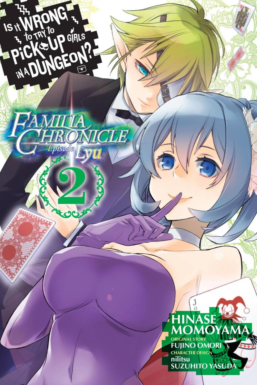 Big bigCover of Is It Wrong to Try to Pick Up Girls in a Dungeon? Familia Chronicle Episode Lyu, Vol. 2 (manga)