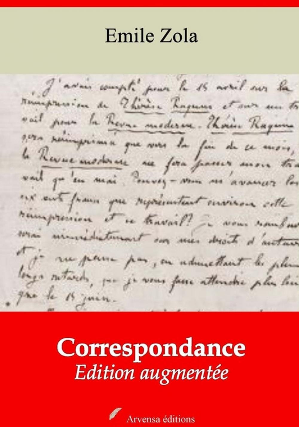 Big bigCover of Correspondance – suivi d'annexes