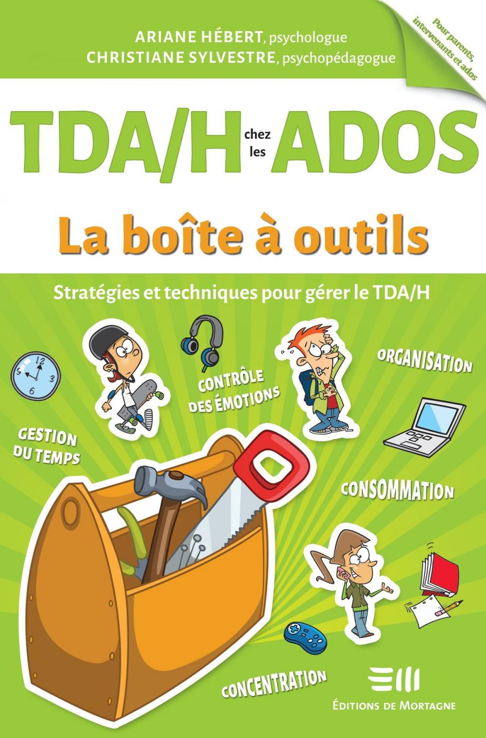 Big bigCover of TDA/H chez les ados - La boîte à outils