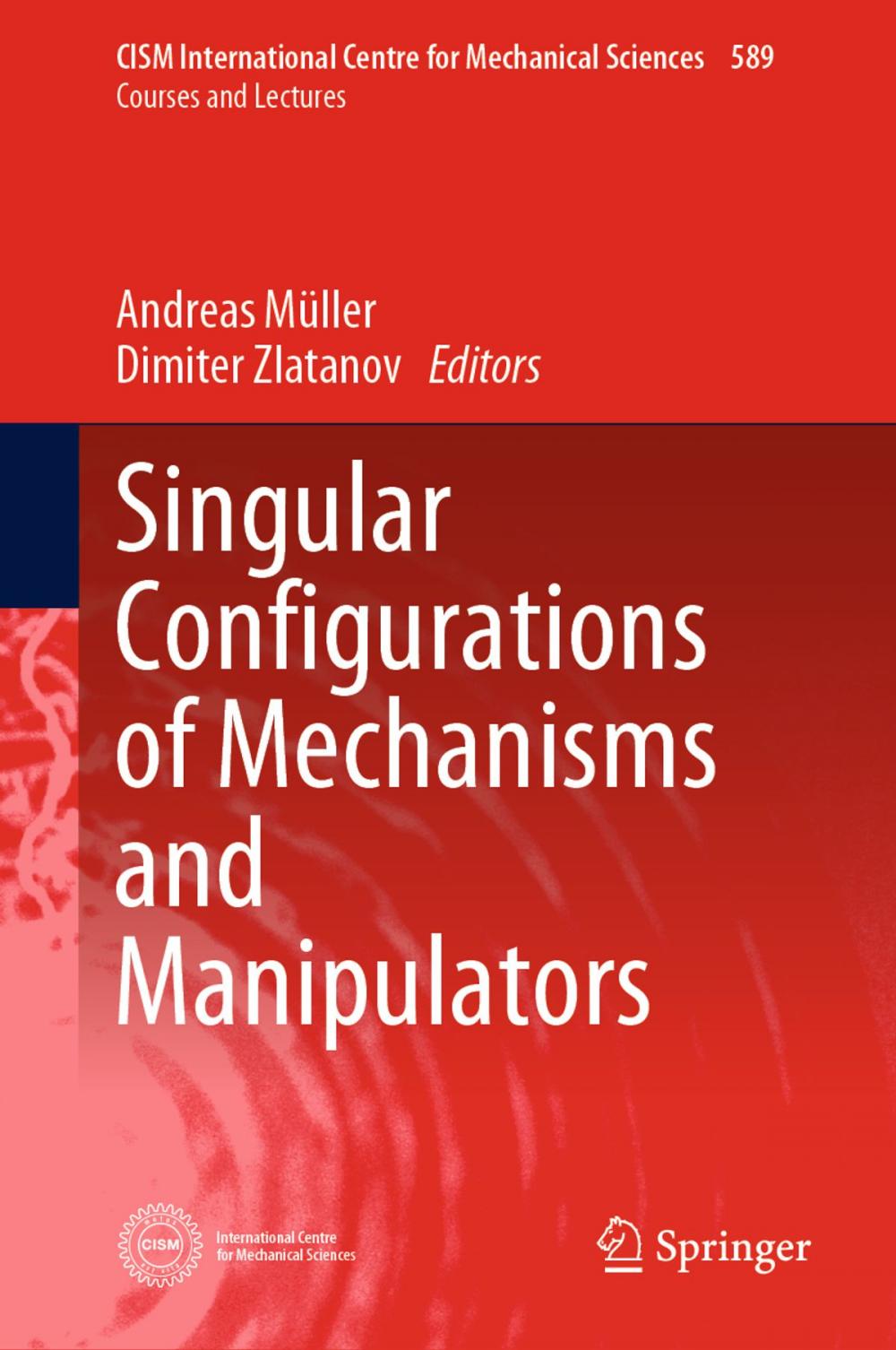 Big bigCover of Singular Configurations of Mechanisms and Manipulators