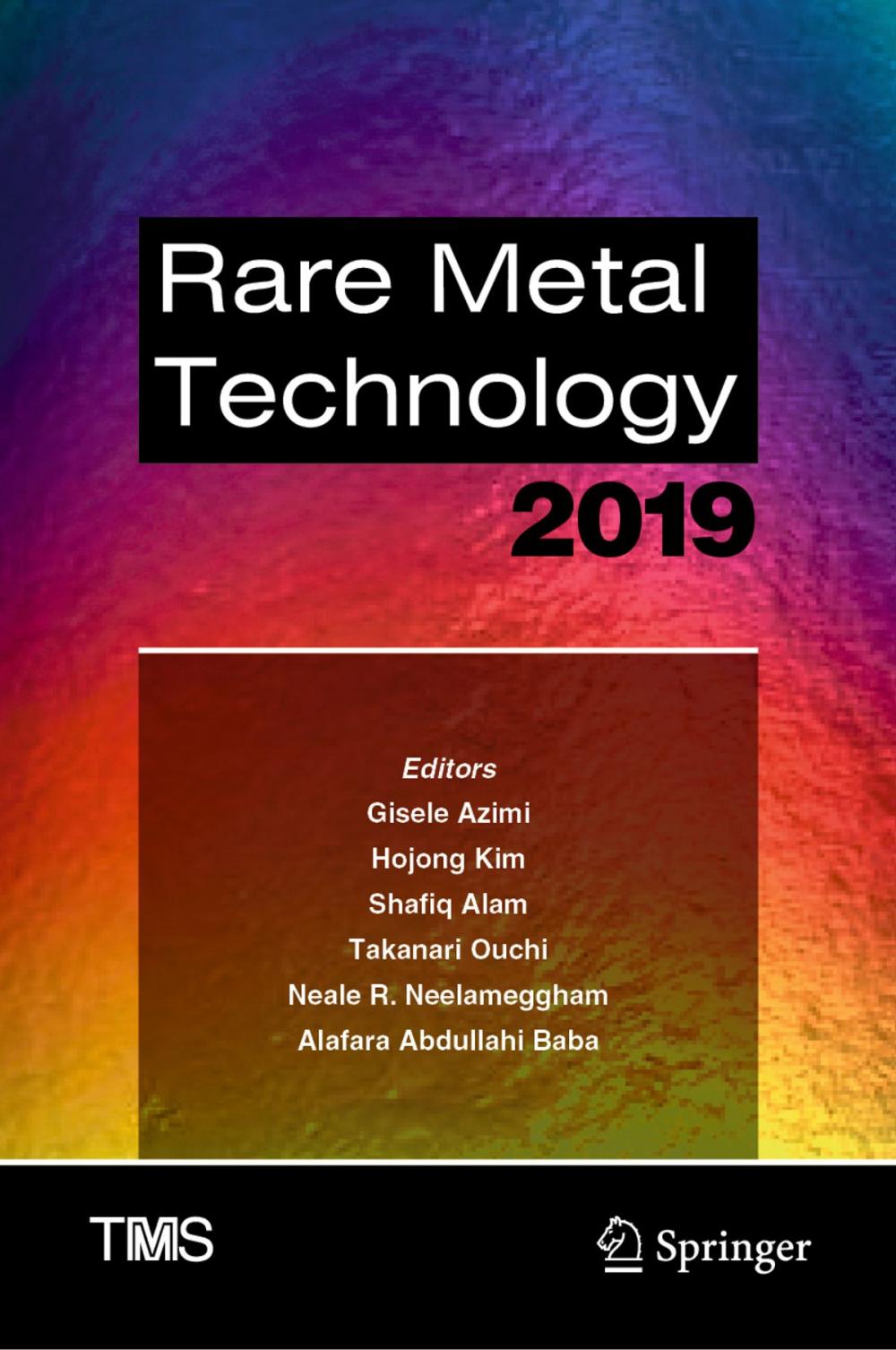 Big bigCover of Rare Metal Technology 2019